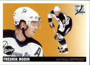 #232 Fredrik Modin - Tampa Bay Lightning - 2002-03 Upper Deck Vintage Hockey
