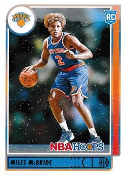 #232 Miles McBride - New York Knicks - 2021-22 Hoops Winter Basketball