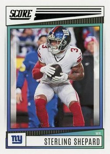 #232 Sterling Shepard - New York Giants - 2022 Score Football