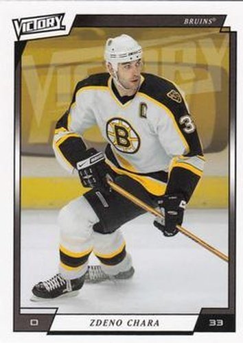 #232 Zdeno Chara - Boston Bruins - 2006-07 Upper Deck Victory Update Hockey