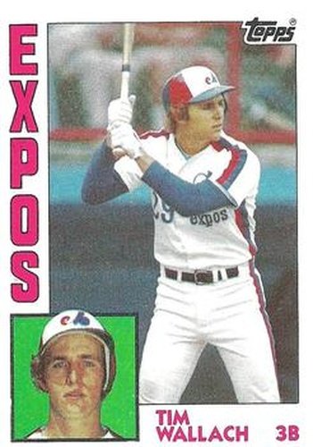 #232 Tim Wallach - Montreal Expos - 1984 Topps Baseball