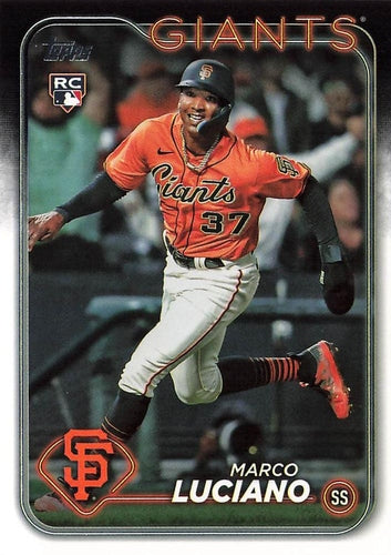 #232 Marco Luciano - San Francisco Giants - 2024 Topps Baseball