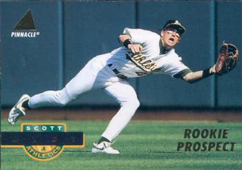 #232 Scott Lydy - Oakland Athletics - 1994 Pinnacle Baseball