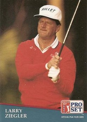 #232 Larry Ziegler - 1991 Pro Set PGA Tour Golf