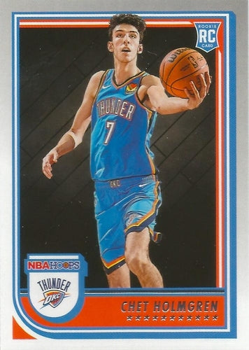 #232 Chet Holmgren - Oklahoma City Thunder - 2022-23 Hoops Basketball