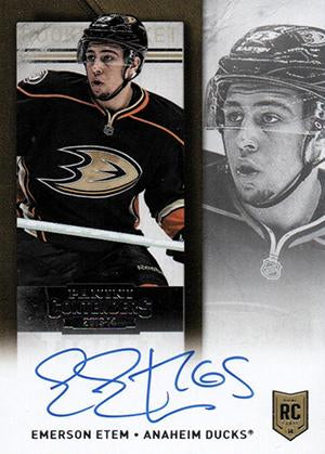 #232b Emerson Etem - Anaheim Ducks - 2013-14 Panini Contenders Hockey