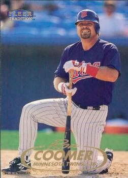 #233 Ron Coomer - Minnesota Twins - 1998 Fleer Tradition Baseball