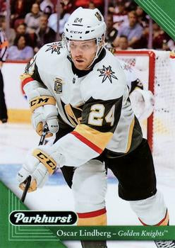 #233 Oscar Lindberg - Vegas Golden Knights - 2017-18 Parkhurst Hockey
