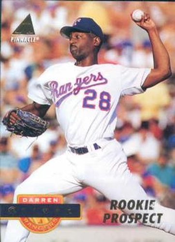 #233 Darren Oliver - Texas Rangers - 1994 Pinnacle Baseball
