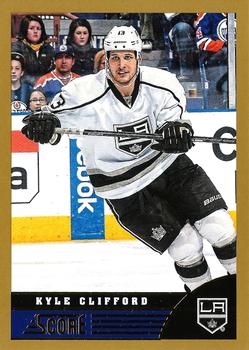 #233 Kyle Clifford - Los Angeles Kings - 2013-14 Score - Gold Hockey