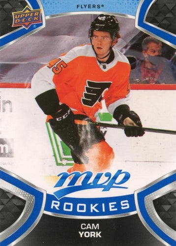 #233 Cameron York - Philadelphia Flyers - 2021-22 Upper Deck MVP - Blue Hockey