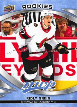 #233 Ridly Greig - Ottawa Senators - 2023-24 Upper Deck MVP - Ice Battles Hockey