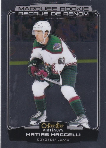 #233 Matias Maccelli - Arizona Coyotes - 2022-23 O-Pee-Chee Platinum Hockey