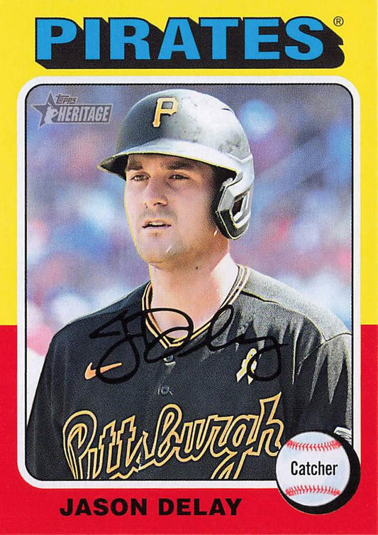 #233 Jason Delay - Pittsburgh Pirates - 2024 Topps Heritage Baseball