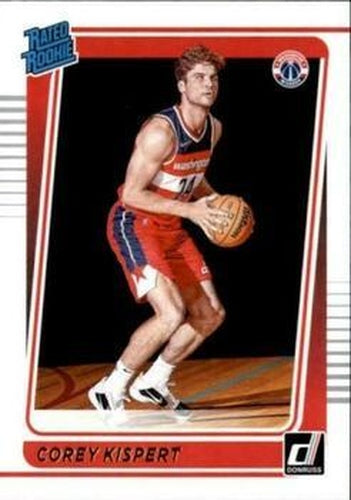 #233 Corey Kispert - Washington Wizards - 2021-22 Donruss Basketball