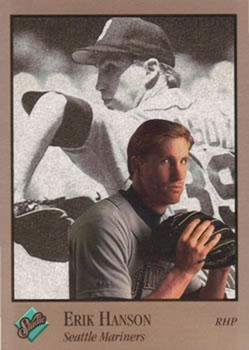 #233 Erik Hanson - Seattle Mariners - 1992 Studio Baseball