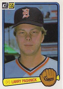 #233 Larry Pashnick - Detroit Tigers - 1983 Donruss Baseball