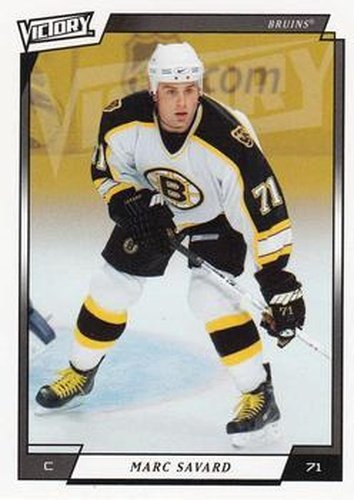 #233 Marc Savard - Boston Bruins - 2006-07 Upper Deck Victory Update Hockey