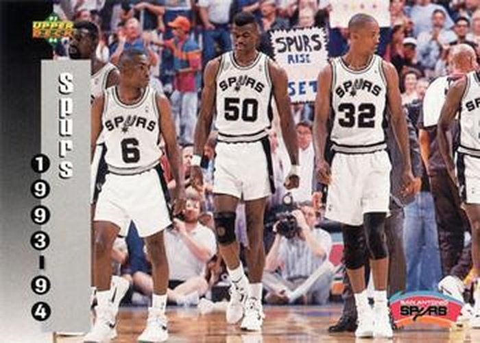 #233 San Antonio Spurs - San Antonio Spurs - 1993-94 Upper Deck Basketball