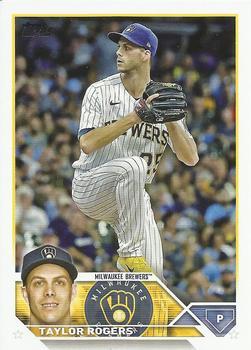 #233 Taylor Rogers - Milwaukee Brewers - 2023 Topps Baseball