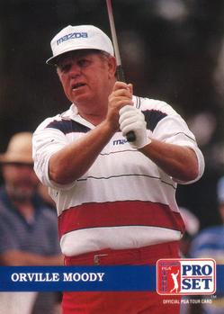 #233 Orville Moody - 1992 Pro Set PGA Tour Golf