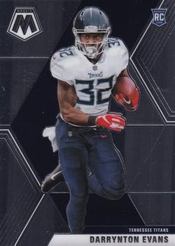 #233 Darrynton Evans - Tennessee Titans - 2020 Panini Mosaic Football