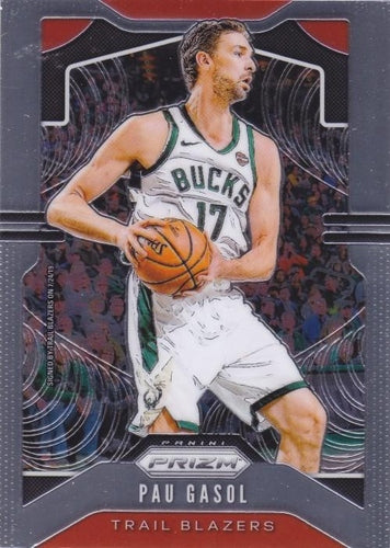 #233 Pau Gasol - Portland Trail Blazers - 2019-20 Panini Prizm Basketball