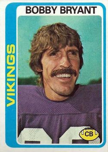 #233 Bobby Bryant - Minnesota Vikings - 1978 Topps Football