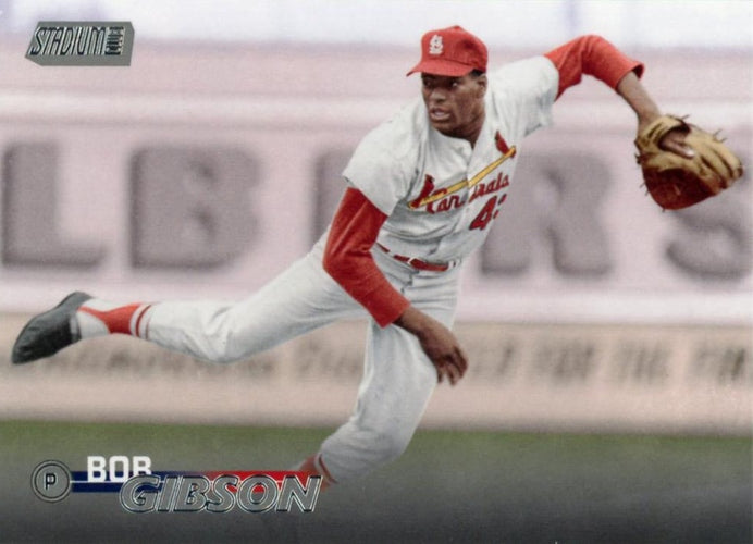 #233 Bob Gibson - St. Louis Cardinals - 2023 Stadium Club Baseball