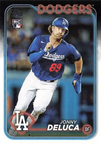 #233 Jonny Deluca - Los Angeles Dodgers - 2024 Topps Baseball
