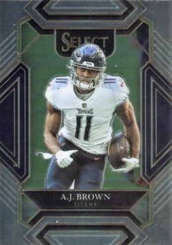 #233 A.J. Brown - Tennessee Titans - 2021 Panini Select Football
