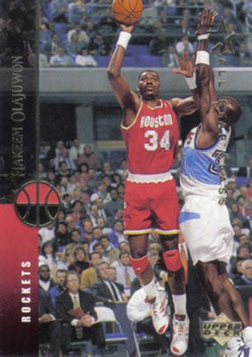 #233 Hakeem Olajuwon - Houston Rockets - 1994-95 Upper Deck Basketball