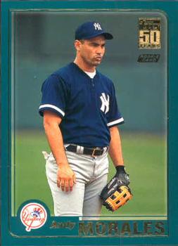 #T234 Andy Morales - New York Yankees - 2001 Topps Traded & Rookies Baseball
