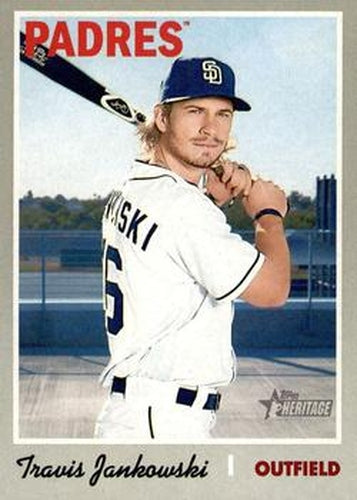 #234 Travis Jankowski - San Diego Padres - 2019 Topps Heritage Baseball