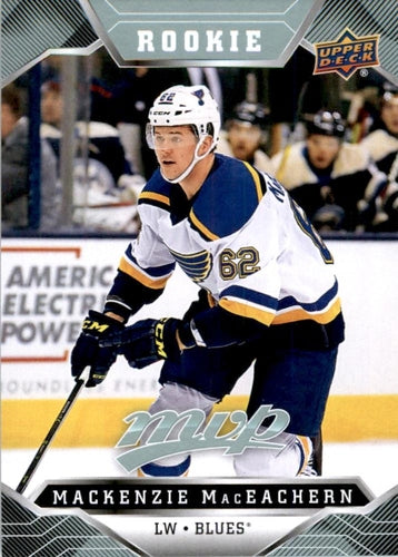 #234 Mackenzie MacEachern - St. Louis Blues - 2019-20 Upper Deck MVP Hockey