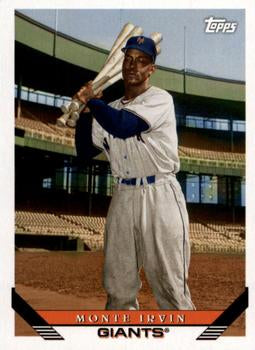 #234 Monte Irvin - New York Giants - 2019 Topps Archives Baseball