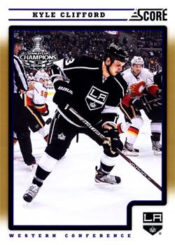 #234 Kyle Clifford - Los Angeles Kings - 2012-13 Score - Gold Rush Hockey