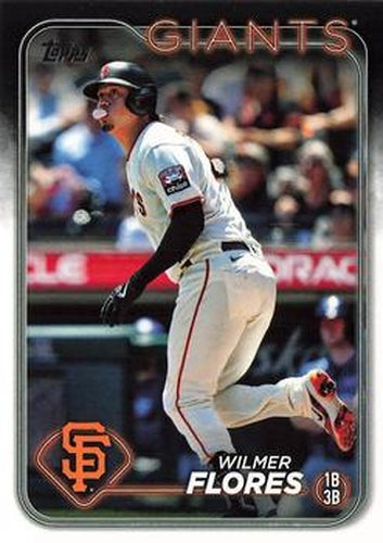 #234 Wilmer Flores - San Francisco Giants - 2024 Topps Baseball