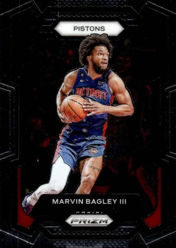#234 Marvin Bagley III - Detroit Pistons - 2023-24 Panini Prizm Basketball