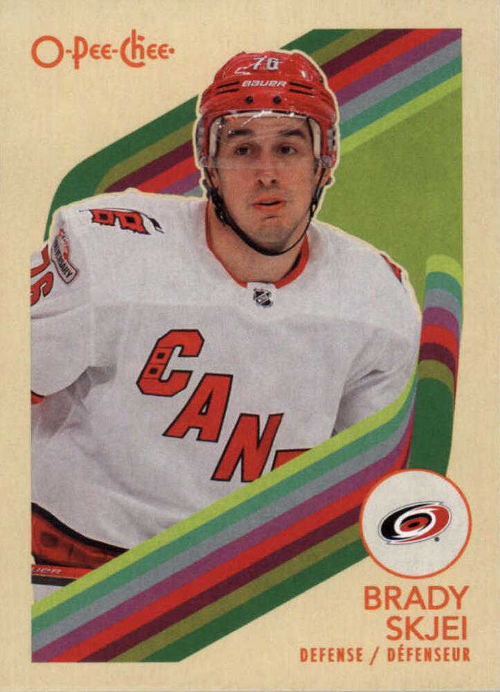 #234 Brady Skjei - Carolina Hurricanes - 2023-24 O-Pee-Chee - Retro Hockey