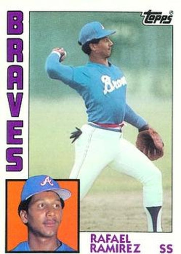 #234 Rafael Ramirez - Atlanta Braves - 1984 Topps Baseball