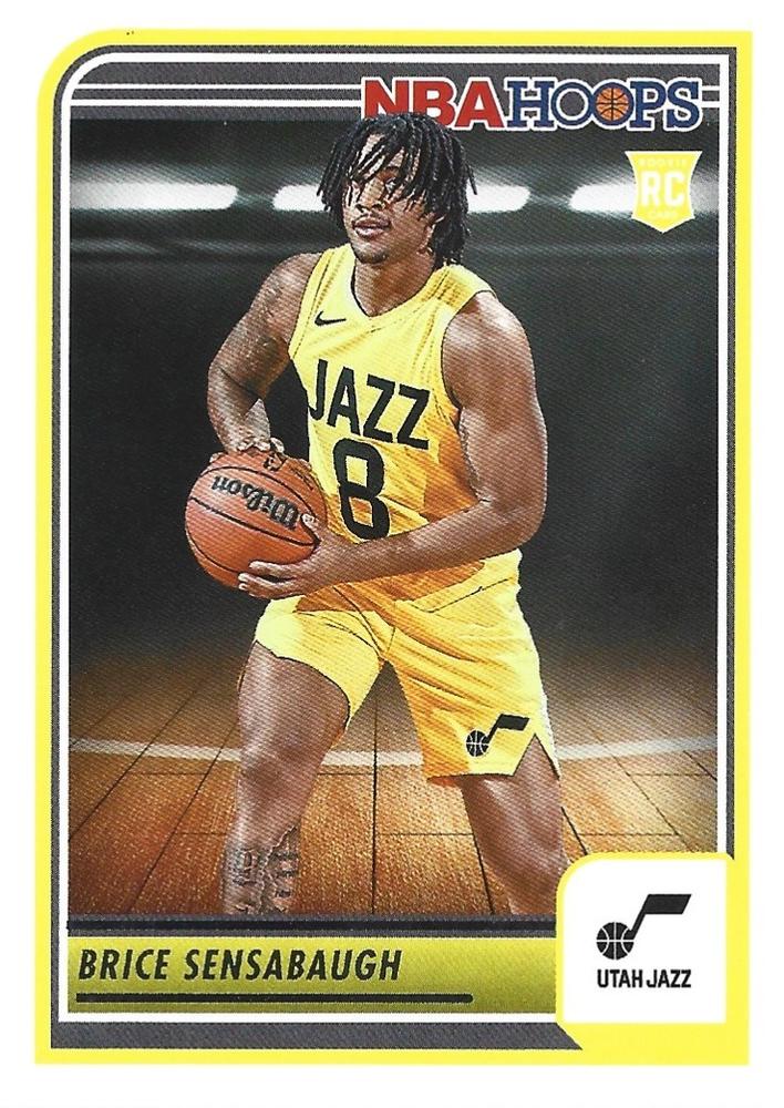 #234 Brice Sensabaugh - Utah Jazz - 2023-24 Hoops Basketball