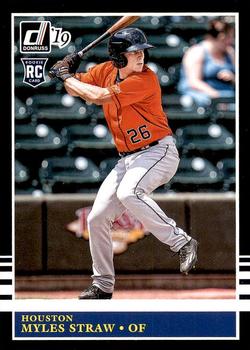 #234 Myles Straw - Houston Astros - 2019 Donruss Baseball