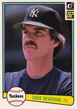#234 Dave Revering - New York Yankees - 1982 Donruss Baseball