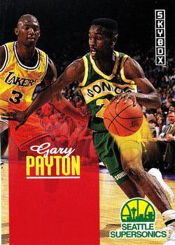 #234 Gary Payton - Seattle SuperSonics - 1992-93 SkyBox Basketball