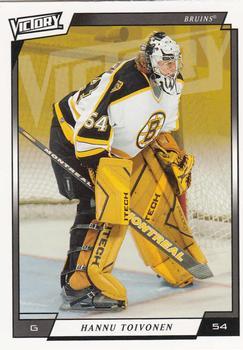 #234 Hannu Toivonen - Boston Bruins - 2006-07 Upper Deck Victory Update Hockey