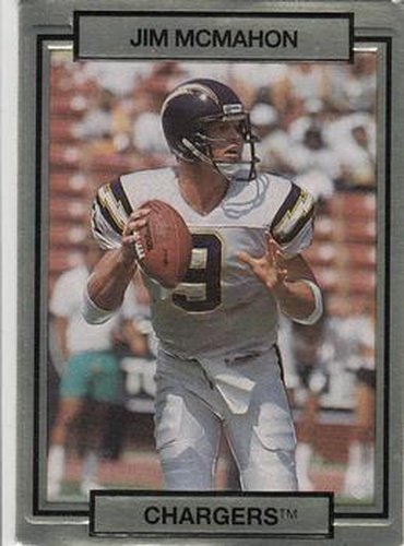 #234 Jim McMahon - San Diego Chargers - 1990 Action Packed Football