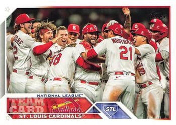 #234 St. Louis Cardinals - St. Louis Cardinals - 2023 Topps Baseball