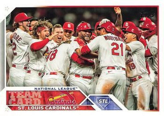 #234 St. Louis Cardinals - St. Louis Cardinals - 2023 Topps Baseball