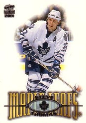 #234 Steve Thomas - Toronto Maple Leafs - 2000-01 Pacific Paramount Hockey